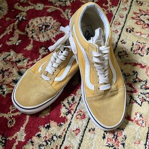 Vans Mustard Yellow Shoes Size 8.0 Women | 6.5 Men